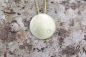 Preview: Runder Anhänger Gold 585/- mit Brillant