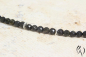 Preview: Edelsteinkette Reena, dunkler Turmalin mit silbernen Zwischenteilen