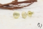 Preview: Ohrstecker Sanuye mit Brillant, Gold 585/-, strichmatt