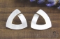Preview: Ohrstecker Silber, Triangel