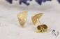 Preview: Ohrstecker Selas, Gold 750/-, mattgekratzt