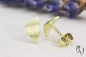 Preview: Ohrstecker Selas, Gold 585/-, strichmatt