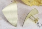 Preview: Ohrstecker Selan, Gold 585/-, strichmatt