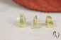 Preview: Ohrstecker Zena, Gold 585/-, leinenstrukturiert