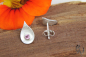 Preview: Ohrstecker Neerja, Silber 925/- mit rosa Turmalin