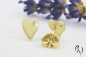 Preview: Ohrstecker Herz , Gold 585/- mit Brillant