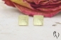 Preview: Ohrstecker Nathia, Gold 585/- mattgekratzt, 6 x 6 mm