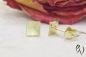 Preview: Ohrstecker Nathia, Gold 585/- mattgekratzt, 6 x 6 mm