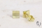 Preview: Ohrstecker Nathia, Gold 585/- strichmatt, 6 x 6 mm