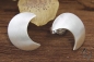 Preview: Ohrstecker Mika, Silber 925/-, Halbmond strichmatt