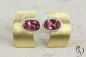 Preview: Ohrstecker Lootha, Gold 750/- mit roten Turmalinen
