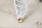 Preview: Ohrstecker Lootha, Gold 750/- mit roten Turmalinen