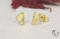 Preview: Ohrstecker Zayb, Gold 750/-, mattgekratzt