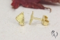 Preview: Ohrstecker Zayb, Gold 750/-, mattgekratzt