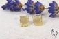 Preview: Ohrstecker Zinat, Gold 750/-, strichmatt