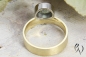 Preview: Ring Mitena, Gold 750/- mit Turmalin und Brillant