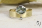 Preview: Ring Mitena, Gold 750/- mit Turmalin und Brillant