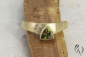 Preview: Ring Tamaya, Gold 750/- mit grünem Turmalin und Brillanten