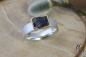 Preview: Ring Mabou, Silber 925/- mit rechteckigem Opal