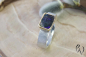 Preview: Ring Mabou, Silber 925/- mit rechteckigem Opal