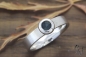 Preview: Ring Ona, Silber 925/- mit blauem Turmalin