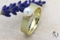 Preview: Ring Loreana, Gold 585/- mit Perle