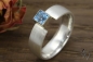 Preview: Ring Silber mit Blautopas