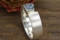 Preview: Ring Sade, Silber 925/- mit Topas eisblau