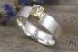 Preview: Ring Sade, Silber 925/- mit gelbem Turmalin