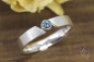 Preview: Ring Silber mit Blautopas