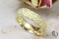 Preview: Ring Zerknittert, Gold 585/-, eckig