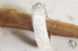 Preview: Ring aus Silber 925/- mit Brillant 0,02 ct, Zerknittert, 6 mm, oval