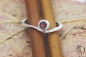 Preview: Feiner Ring aus Silber mit pinkfarbenem Turmalin