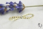 Preview: Ring Nashua, Gold 585/- und SIlber 925/- mit Brillant, Kordelring