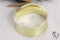 Preview: Breiter Ring Nalu, Gold 585/- strichmatt