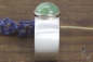 Preview: Ring Atris, Silber 925/- mit wasserblauem Turmalin-Cabouchon