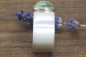 Preview: Ring Atris, Silber 925/- mit wasserblauem Turmalin-Cabouchon