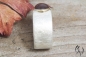 Preview: Ring Atras, Silber 925/- mit braunem Mondstein-Cabouchon