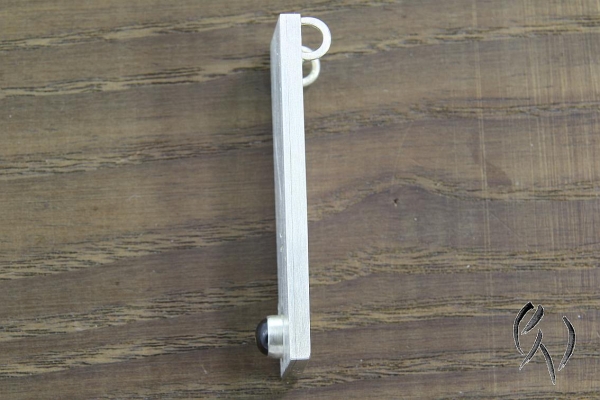 Preview: Anhänger Soi, Silber 925/- mit apricotfarbenem Turmalin