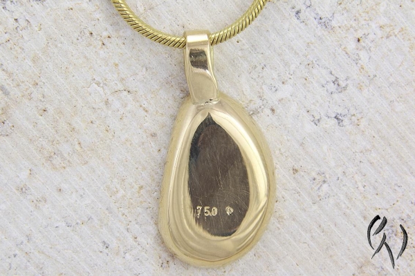 Preview: Anhänger Irida, Gold 750/- mit Opal