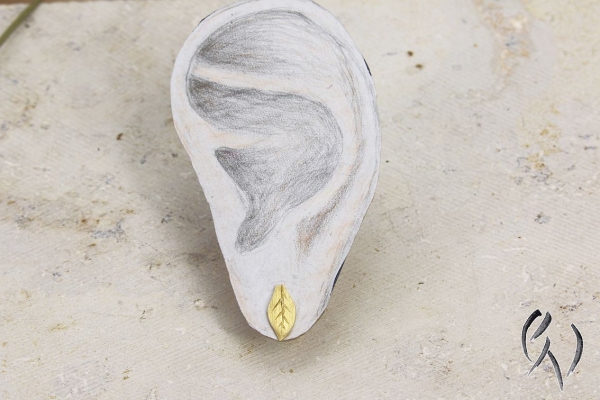 Preview: Ohrstecker Momiji, Roségold 585/-