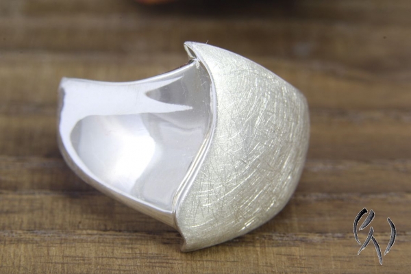 Ring Wave, Silber 925/-