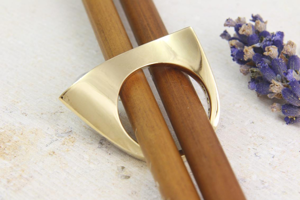 Preview: Wunderschöner Ring aus Gold 750/- mit Brillanten und einer Perle