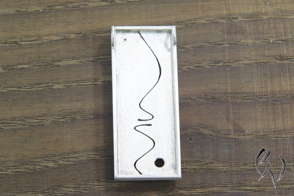 Anhänger Soi, Silber 925/- mit apricotfarbenem Turmalin