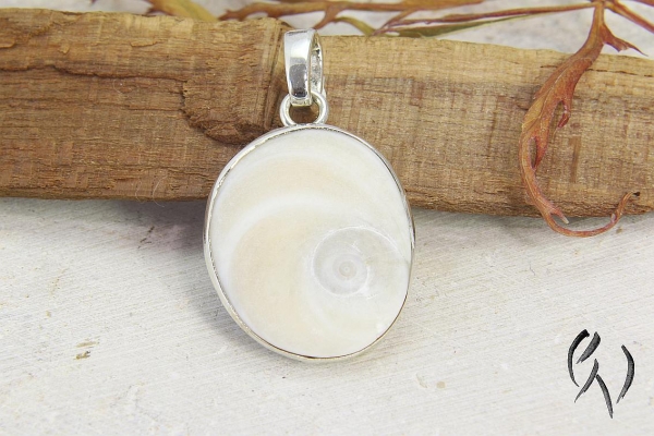 Ohrhänger Silber mit Meeresauge