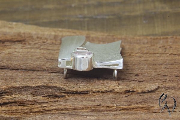 Anhänger Asha, Silber 925/- mit zwei rosa Turmalinen