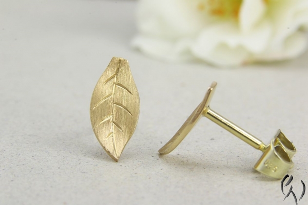 Ohrstecker Momiji, Roségold 585/-