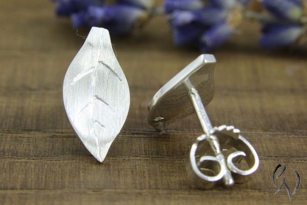 Ohrstecker Momji, Silber 925/-, 13 mm