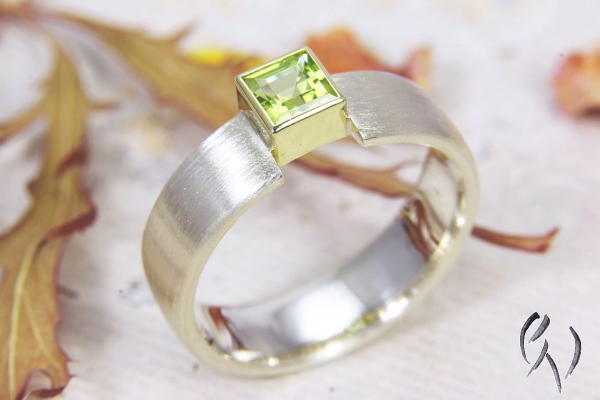 Ring Sade, Silber 925/- mit Peridot