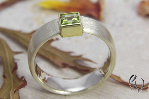 Ring Sade, Silber 925/- mit Peridot